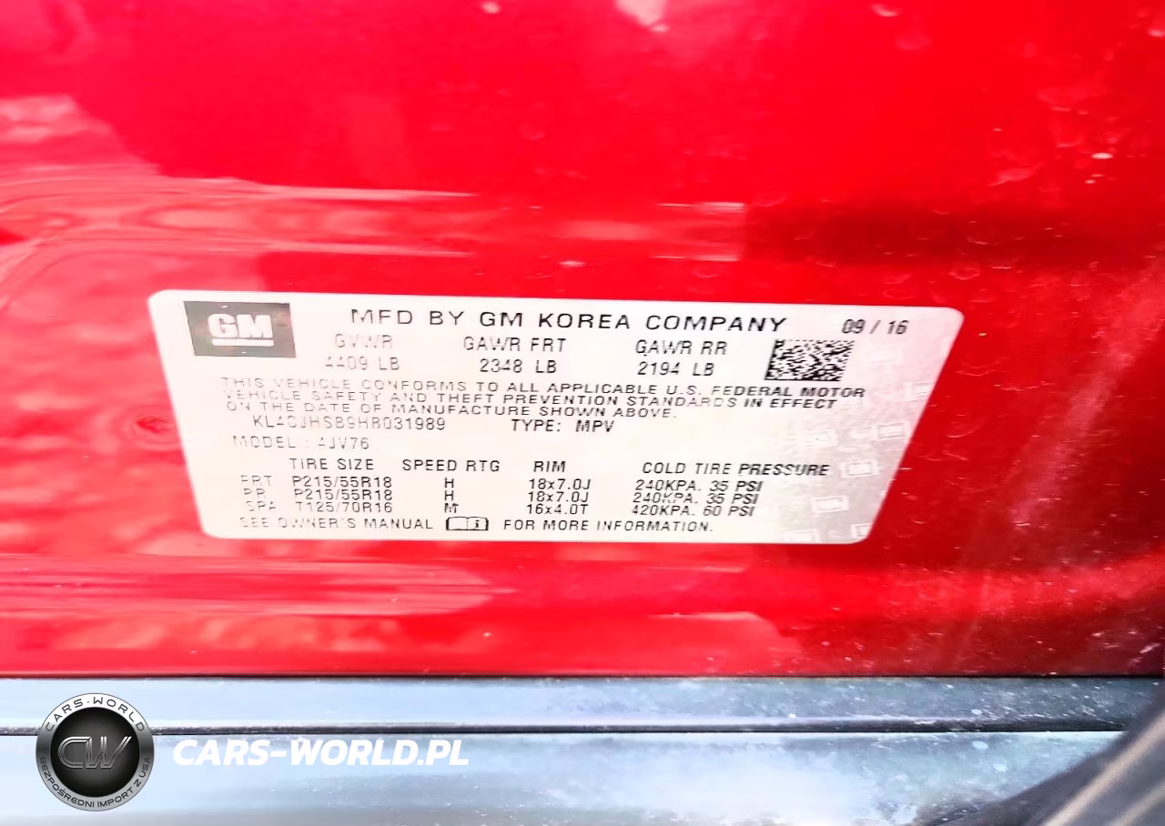 2017 Buick Encore Premium VIN:KL4CJHSB9HB031989 - 13