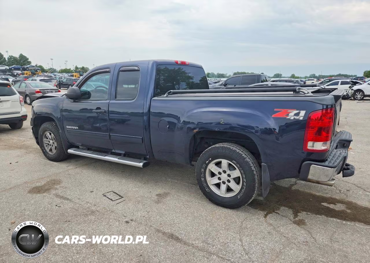 2010 GMC Sierra K1500 Sle VIN:1GTSKVE35AZ245831 - 2