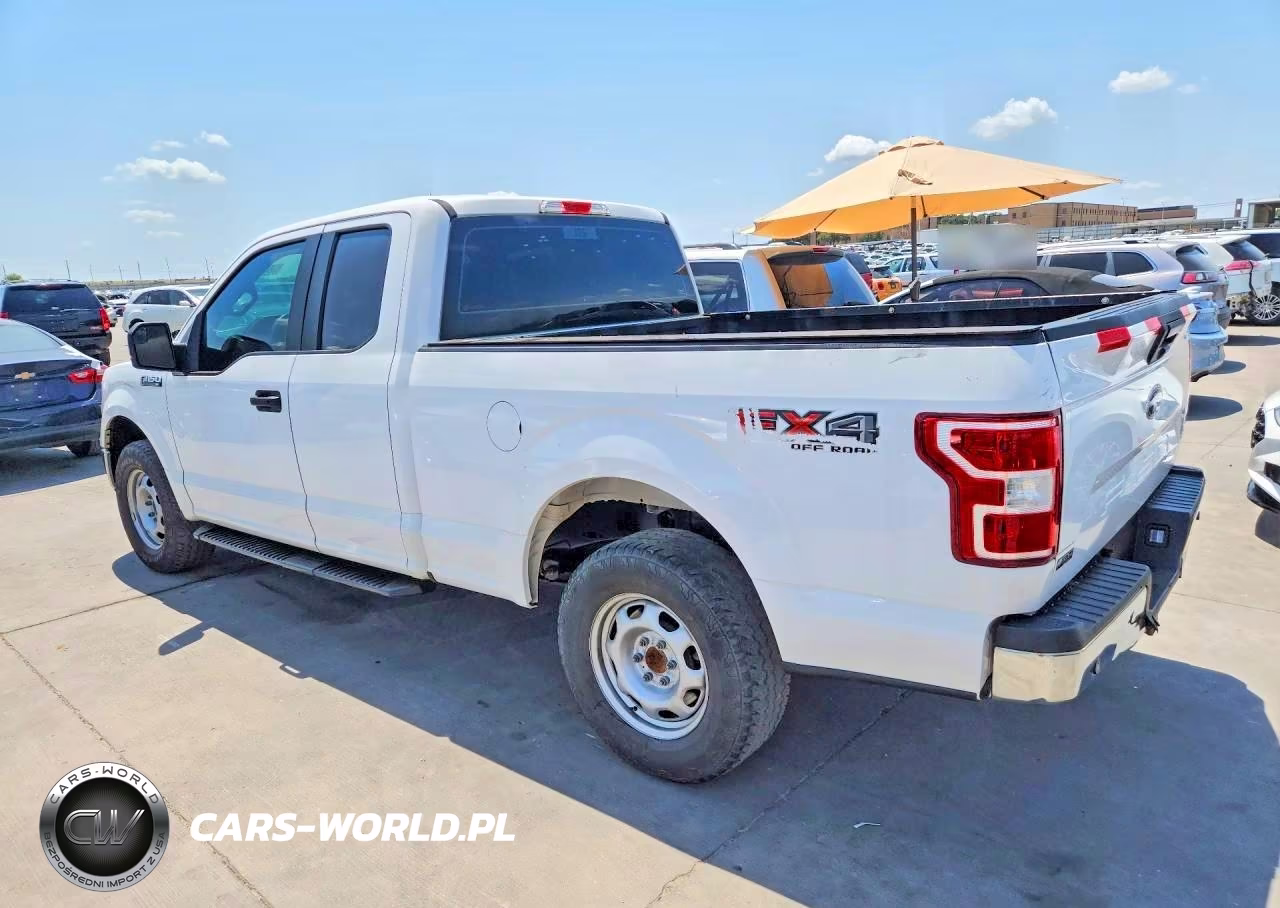 2018 Ford F150 Super Cab VIN:1FTFX1E55JKF17087 - 2