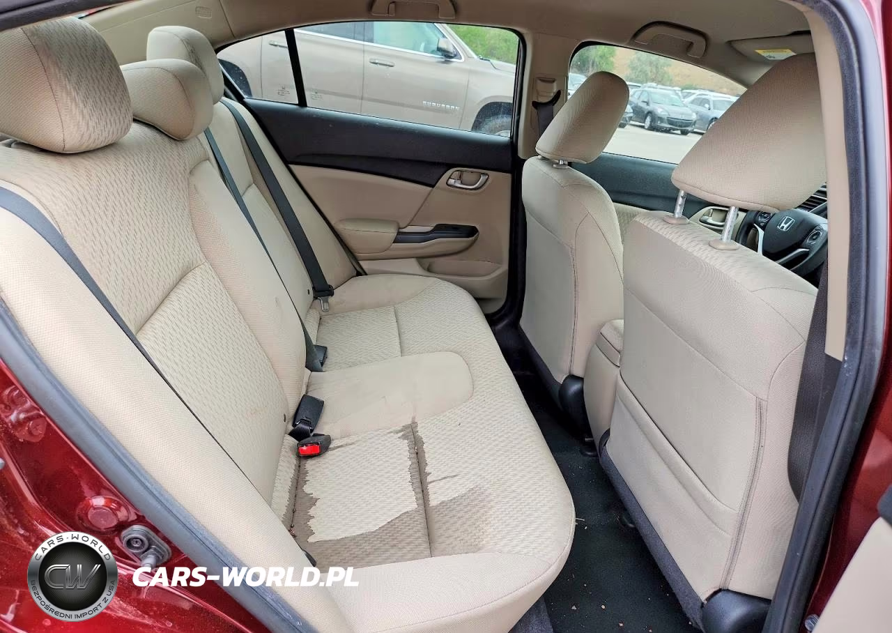 2015 Honda Civic Lx VIN:19XFB2F51FE119792 - 10