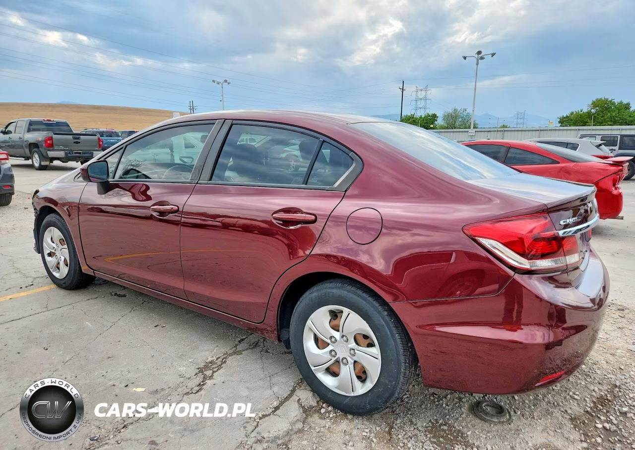 2015 Honda Civic Lx VIN:19XFB2F51FE119792 - 2