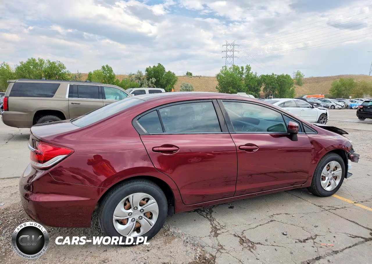 2015 Honda Civic Lx VIN:19XFB2F51FE119792 - 3