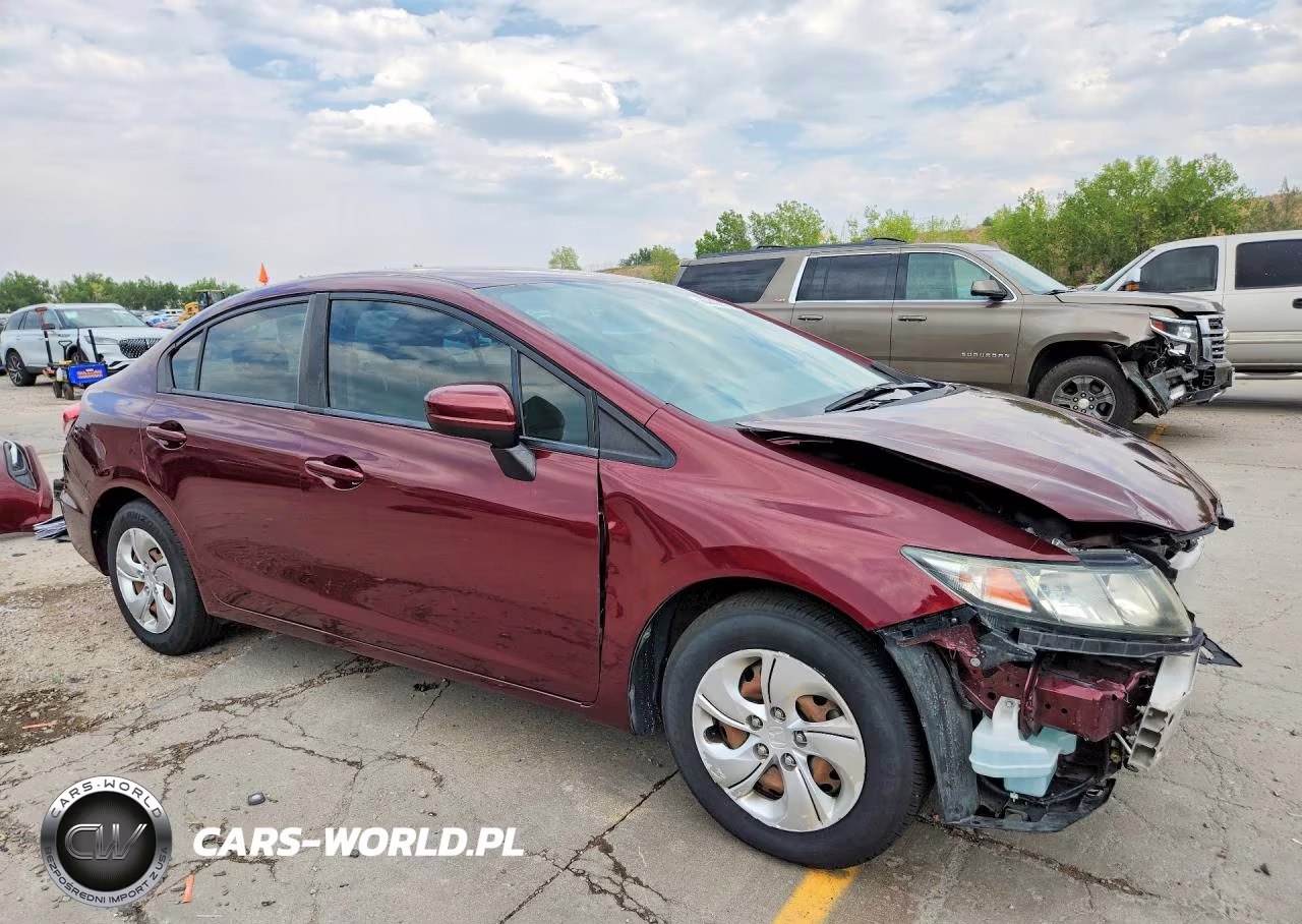 2015 Honda Civic Lx VIN:19XFB2F51FE119792 - 4