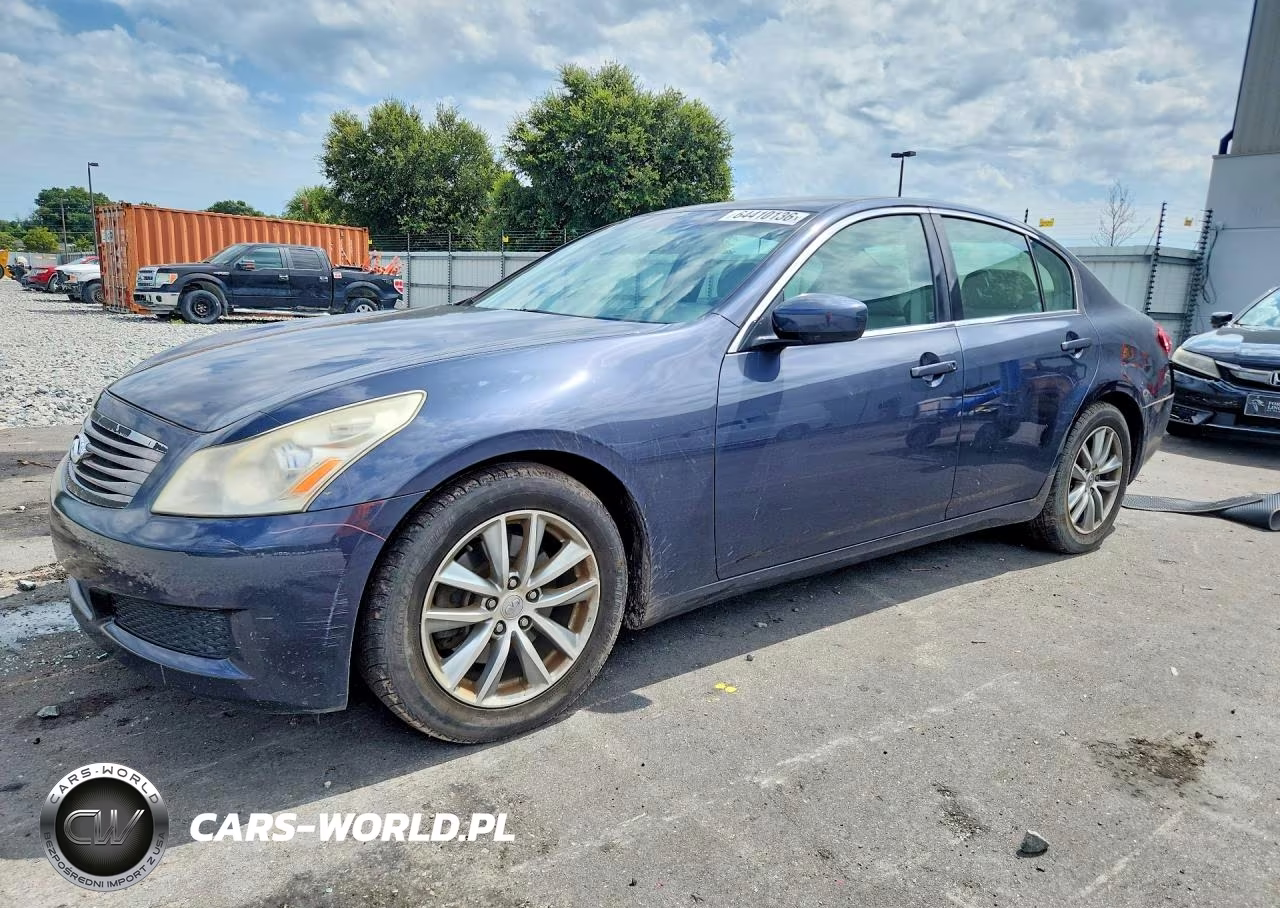 2009 Infiniti G37 Sedan Base VIN:JNKCV61E69M301646 - 1