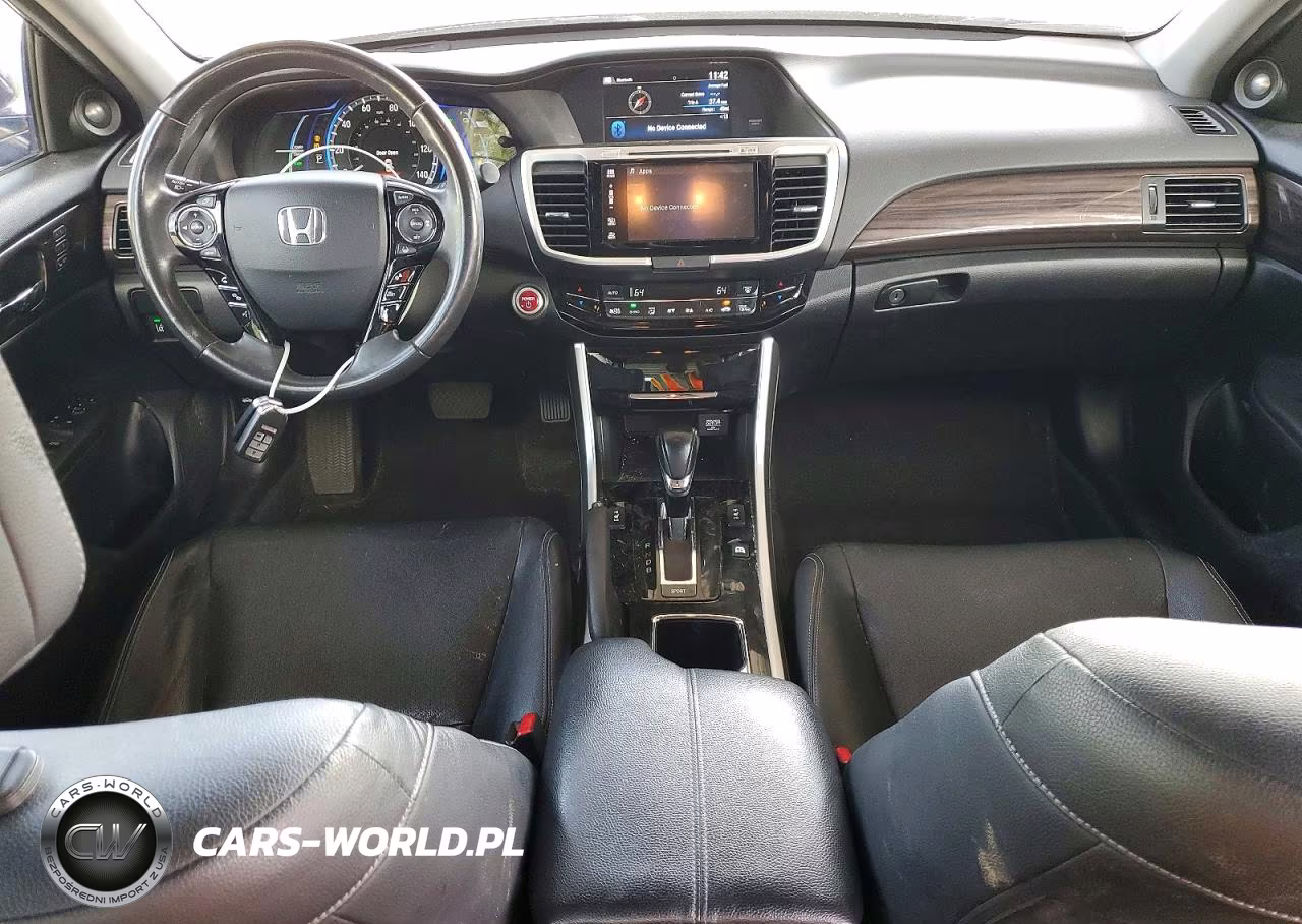 2017 Honda Accord Hybrid Exl VIN:JHMCR6F56HC024126 - 8