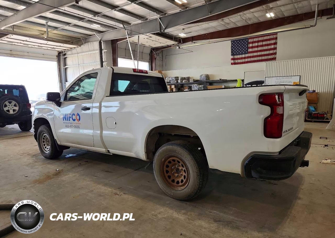 2021 Chevrolet Silverado C1500 VIN:3GCNWAEK9MG392661 - 2
