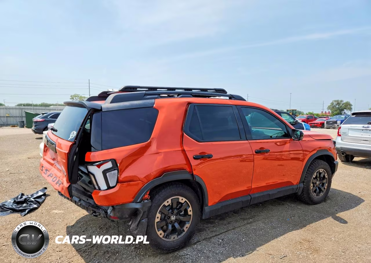 2026 Honda Passport Trailsport Elite VIN:5FNYF9H89TB055942 - 3
