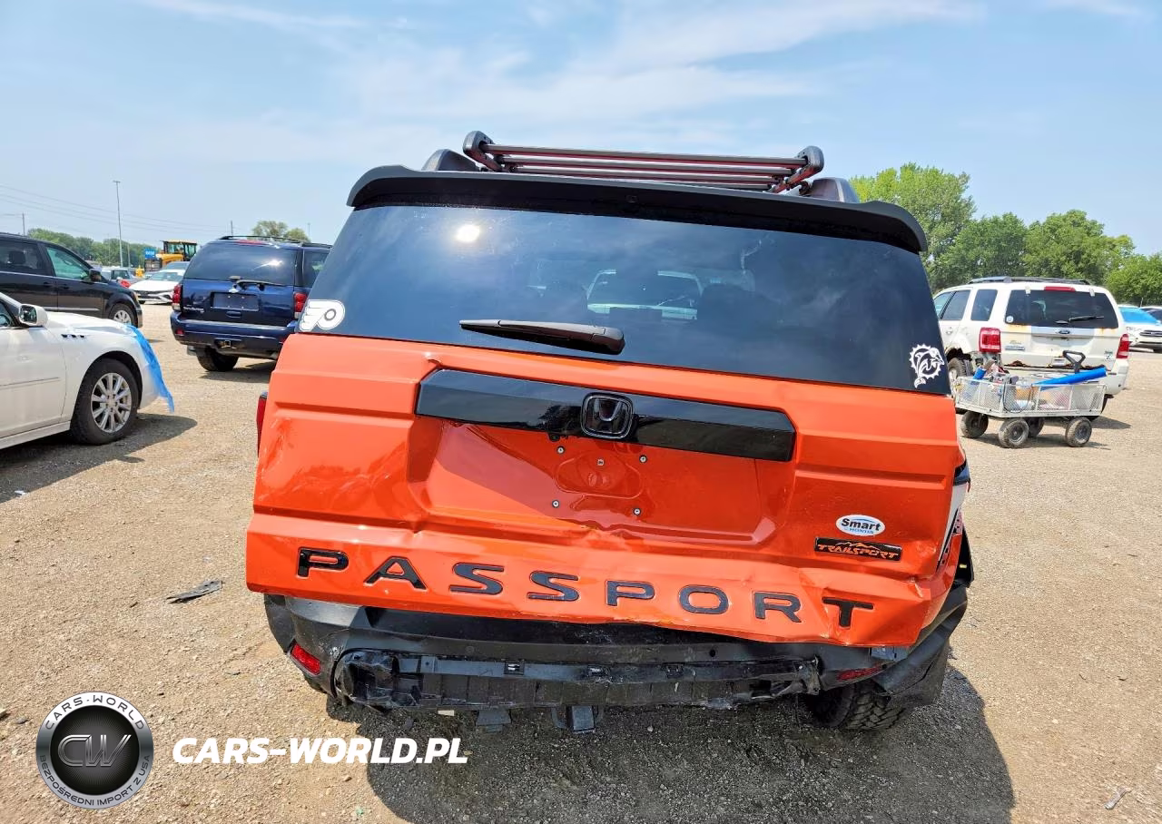 2026 Honda Passport Trailsport Elite VIN:5FNYF9H89TB055942 - 6