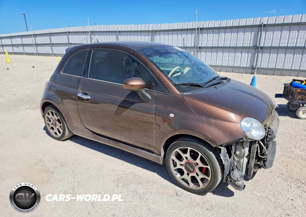 2015 Fiat 500 Sport VIN:3C3CFFBR8FT504290 - 4