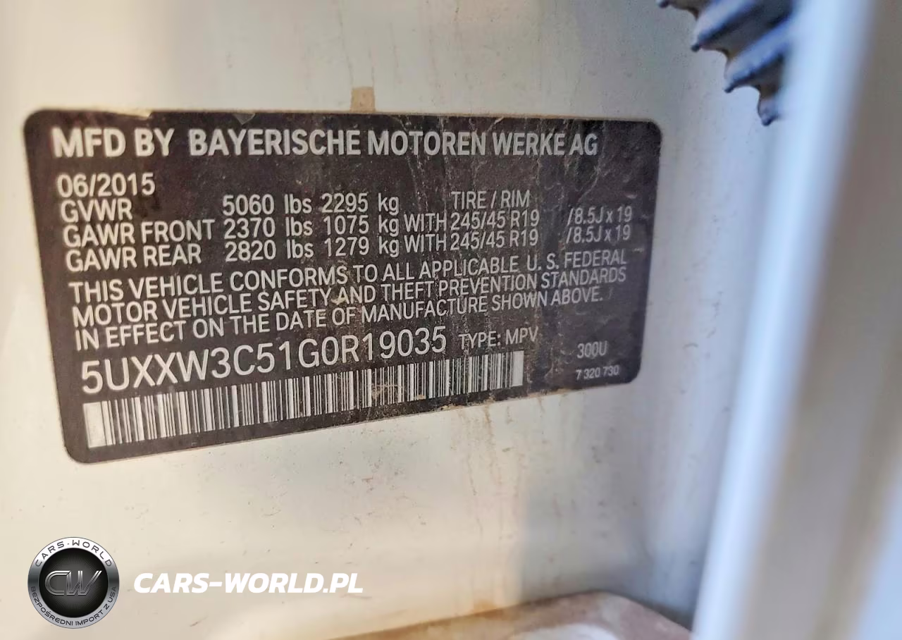 2016 BMW X4 xDrive28I VIN:5UXXW3C51G0R19035 - 13