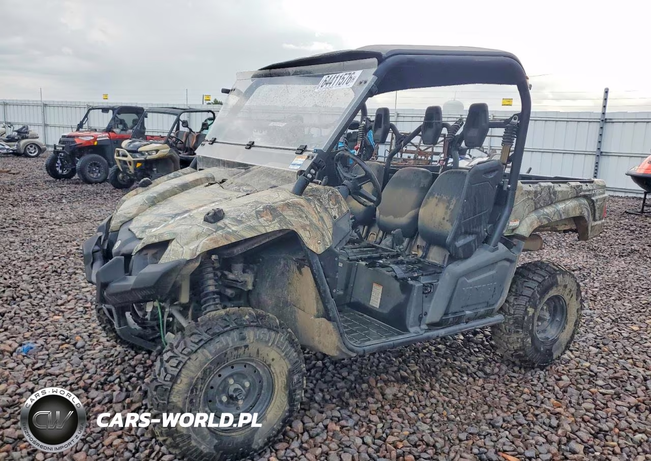 2015 Yamaha Yxm700 VIN:5Y4AM64Y3FA103869 - 2