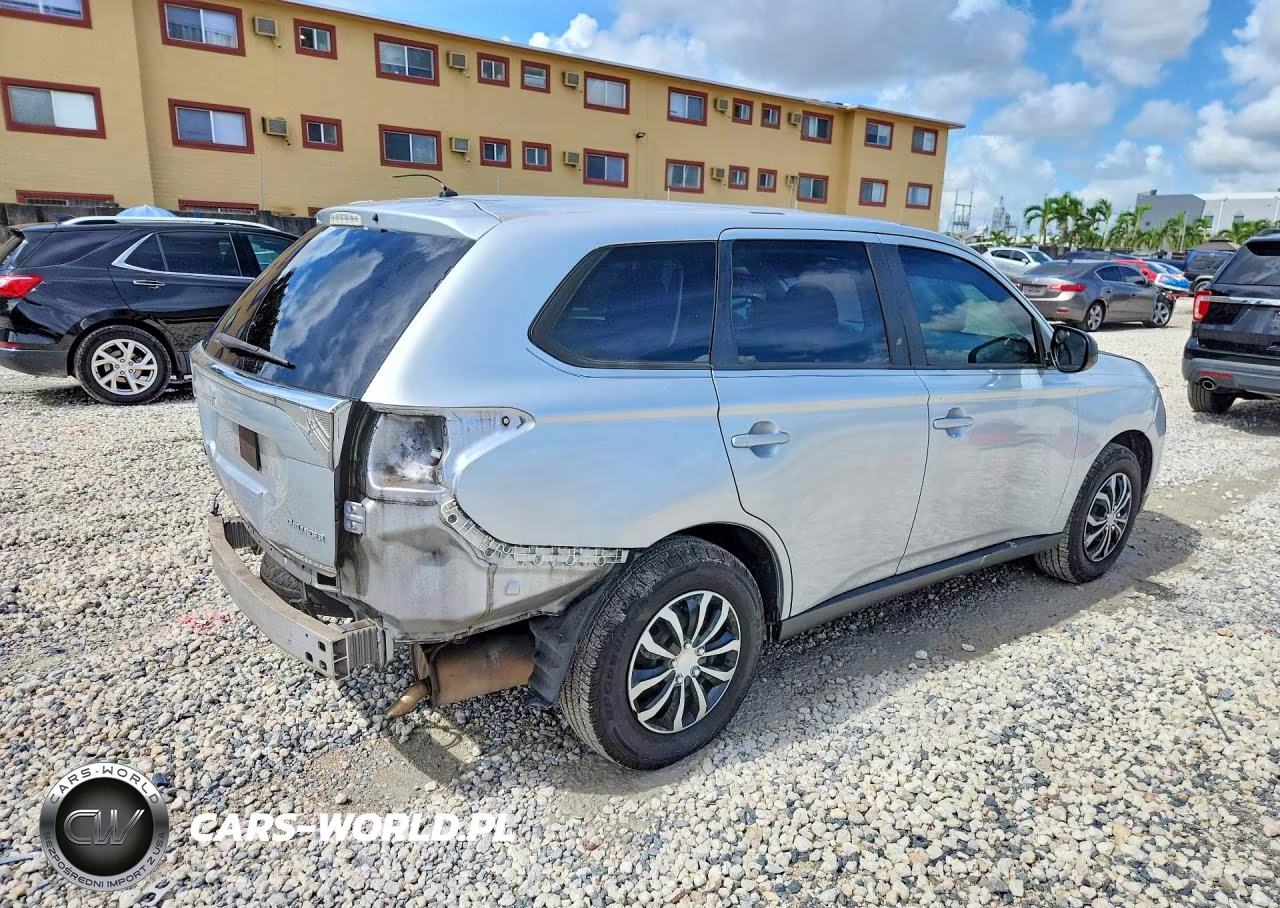 2014 Mitsubishi Outlander Es VIN:JA4AD2A34EZ006782 - 3