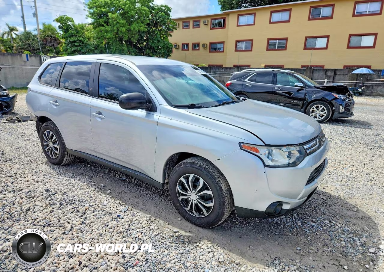 2014 Mitsubishi Outlander Es VIN:JA4AD2A34EZ006782 - 4