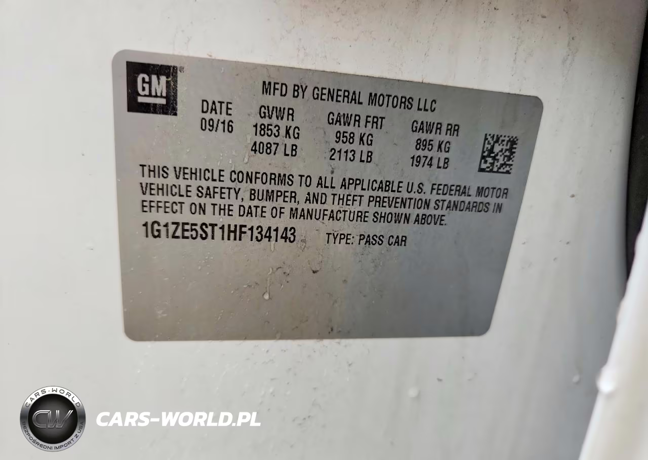 2017 Chevrolet Malibu Lt VIN:1G1ZE5ST1HF134143 - 12