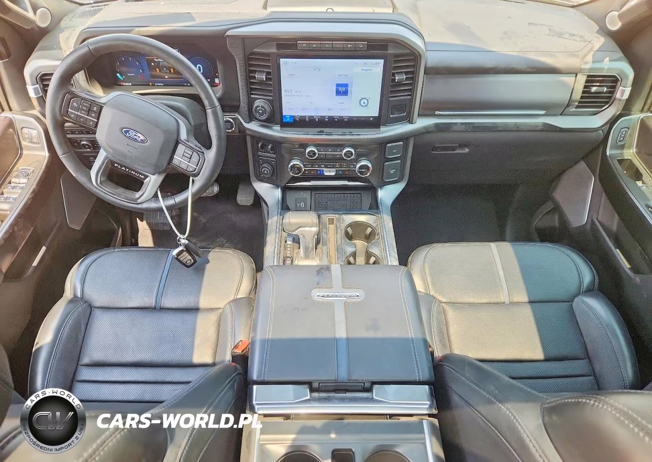 2024 Ford F150 Platinum VIN:1FTFW7L86RFA11601 - 8