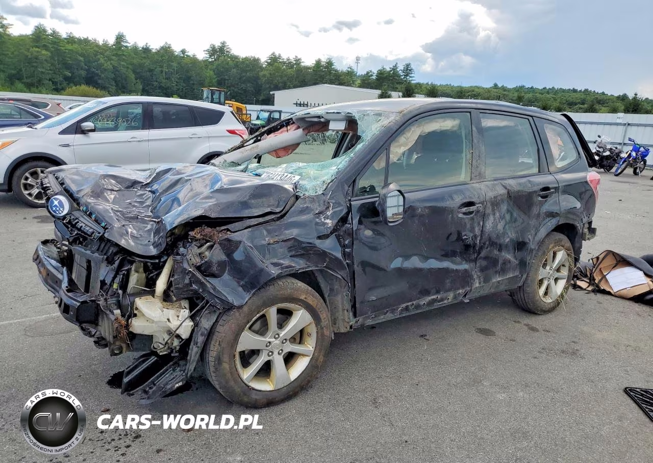 2014 Subaru Forester 2.5I VIN:JF2SJAAC8EH512670 - 1