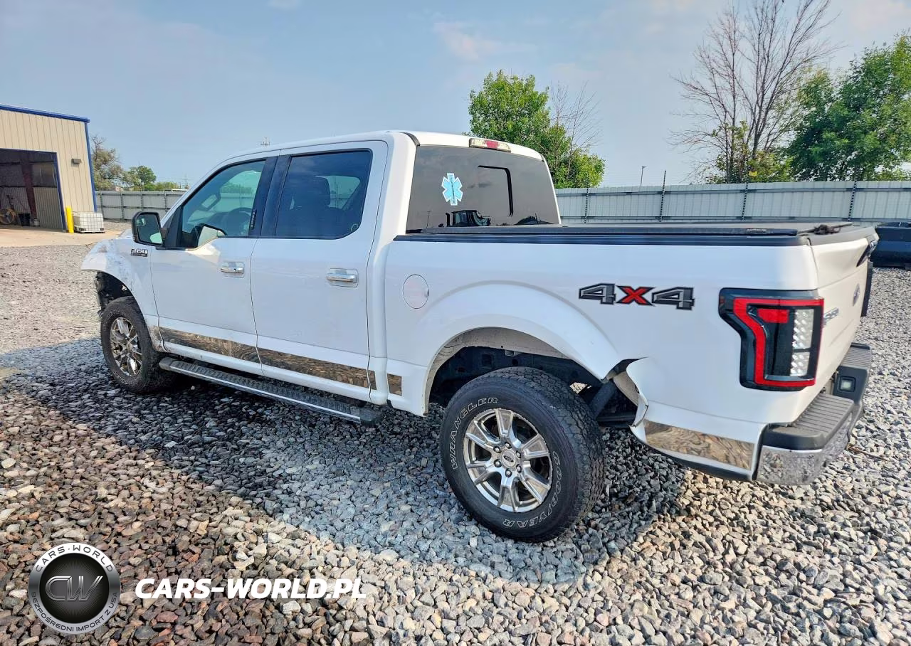 2017 Ford F150 Supercrew VIN:1FTEW1EF7HKE07627 - 2