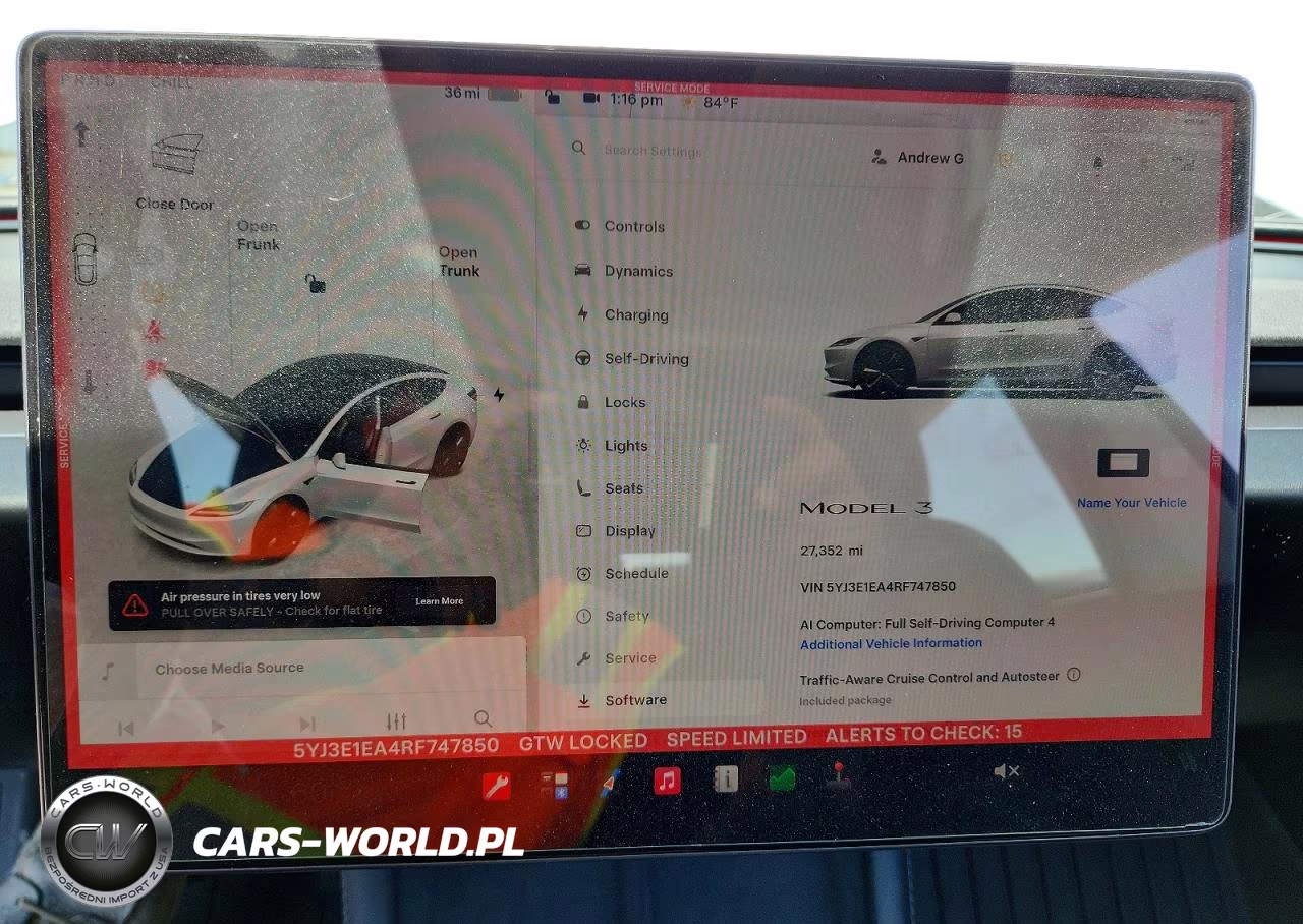 2024 Tesla Model 3 VIN:5YJ3E1EA4RF747850 - 9