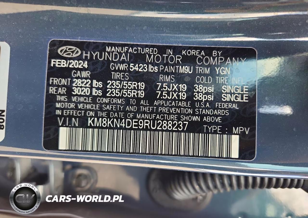 2024 Hyundai Ioniq 5 Sel VIN:KM8KN4DE9RU288237 - 13