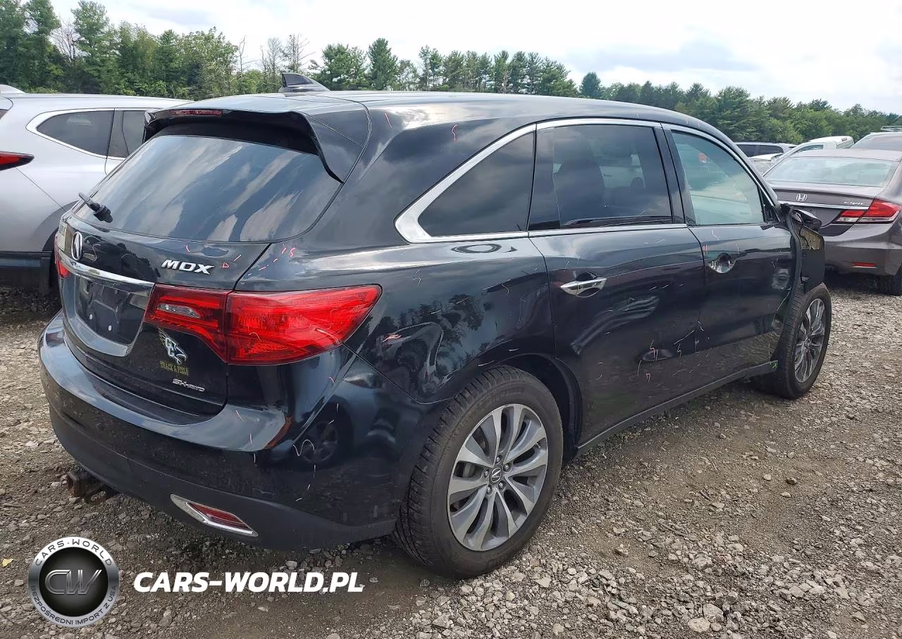 2016 Acura Mdx Technology VIN:5FRYD4H6XGB041589 - 3
