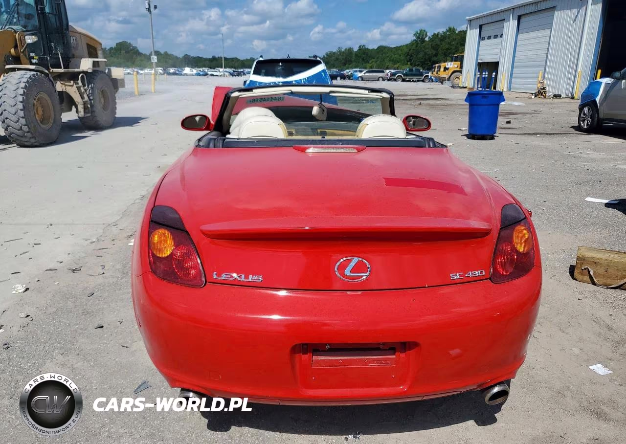 2003 Lexus Sc 430 VIN:JTHFN48Y430046950 - 6