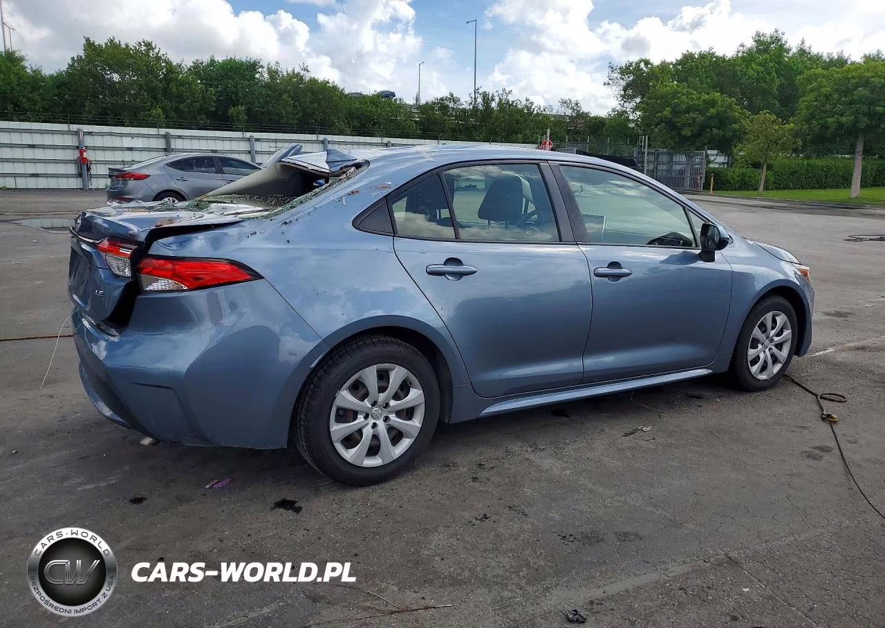 2021 Toyota Corolla Le VIN:JTDEPMAE5MJ126910 - 3