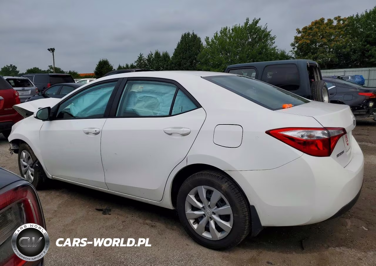 2015 Toyota Corolla Le VIN:5YFBURHE6FP244090 - 2