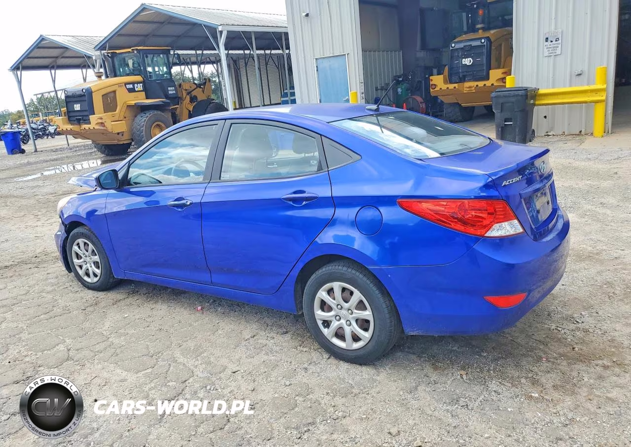 2012 Hyundai Accent Gls VIN:KMHCT4AEXCU207171 - 2