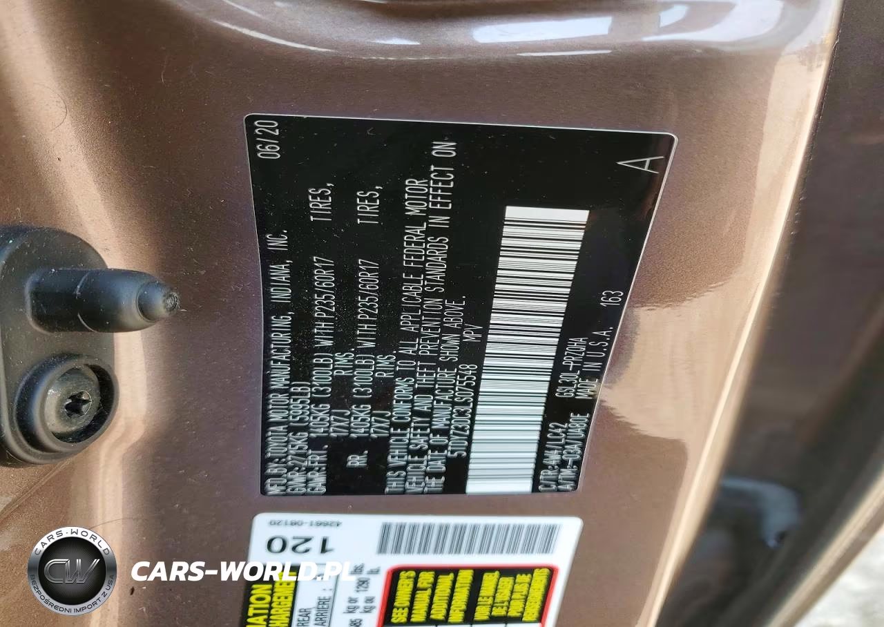 2020 Toyota Sienna Xle Premium 8-Passenger VIN:5TDYZ3DC3LS075548 - 13