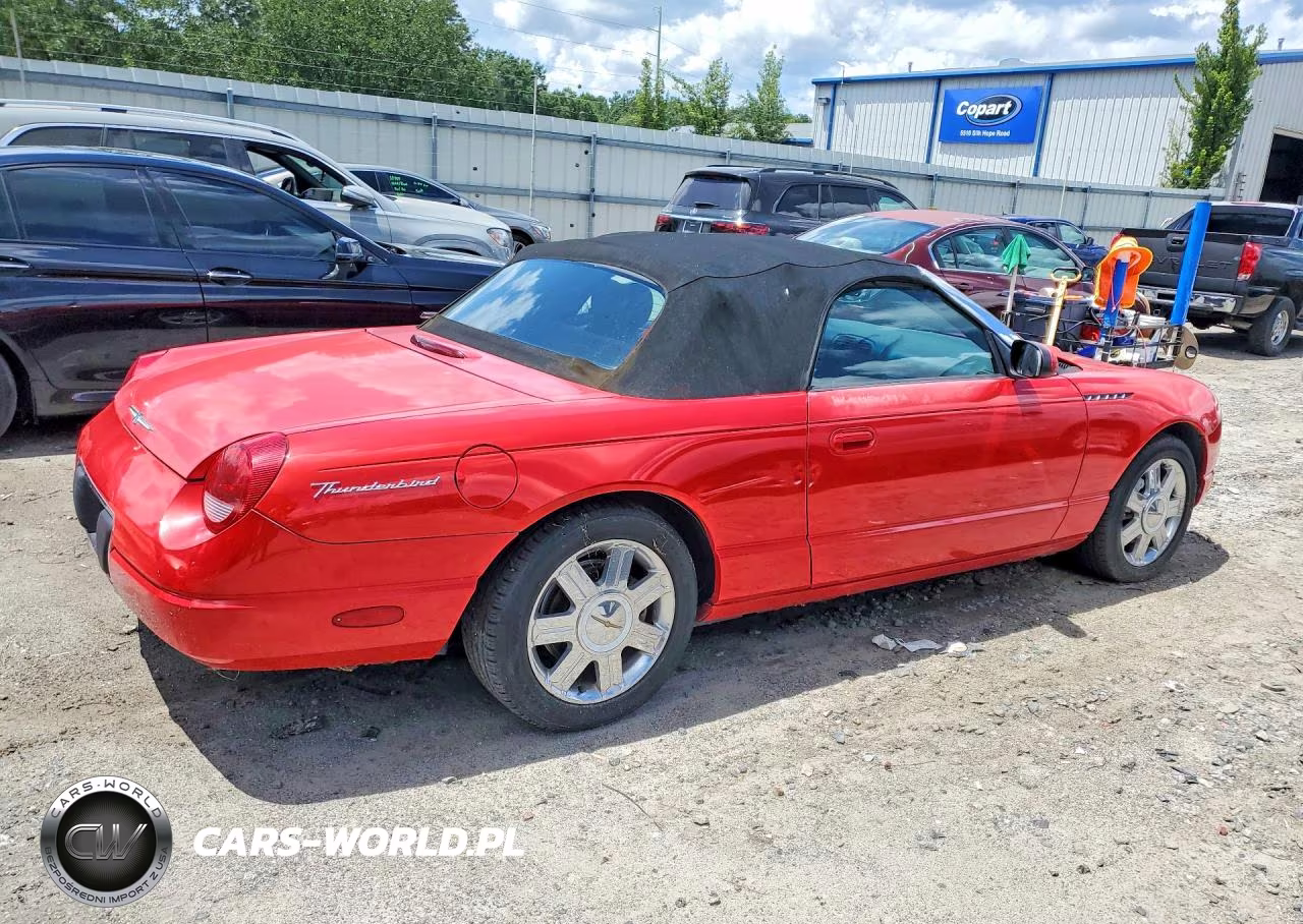 2004 Ford Thunderbird VIN:1FAHP60AX4Y110237 - 3