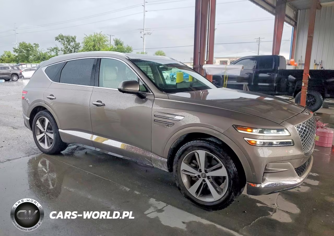 2021 Genesis Gv80 2.5T VIN:KMUHBDSB9MU040592 - 4