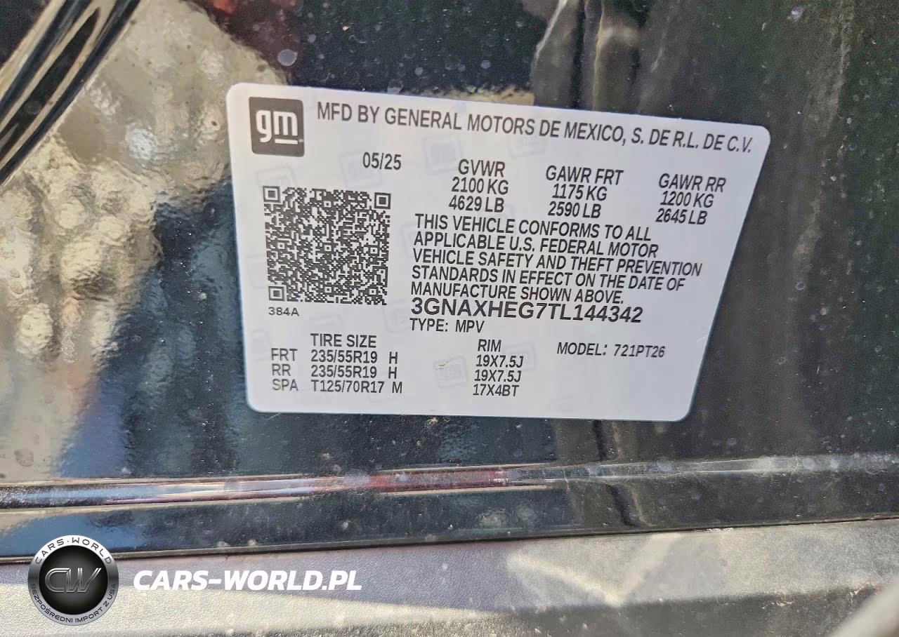2026 Chevrolet Equinox Lt VIN:3GNAXHEG7TL144342 - 13