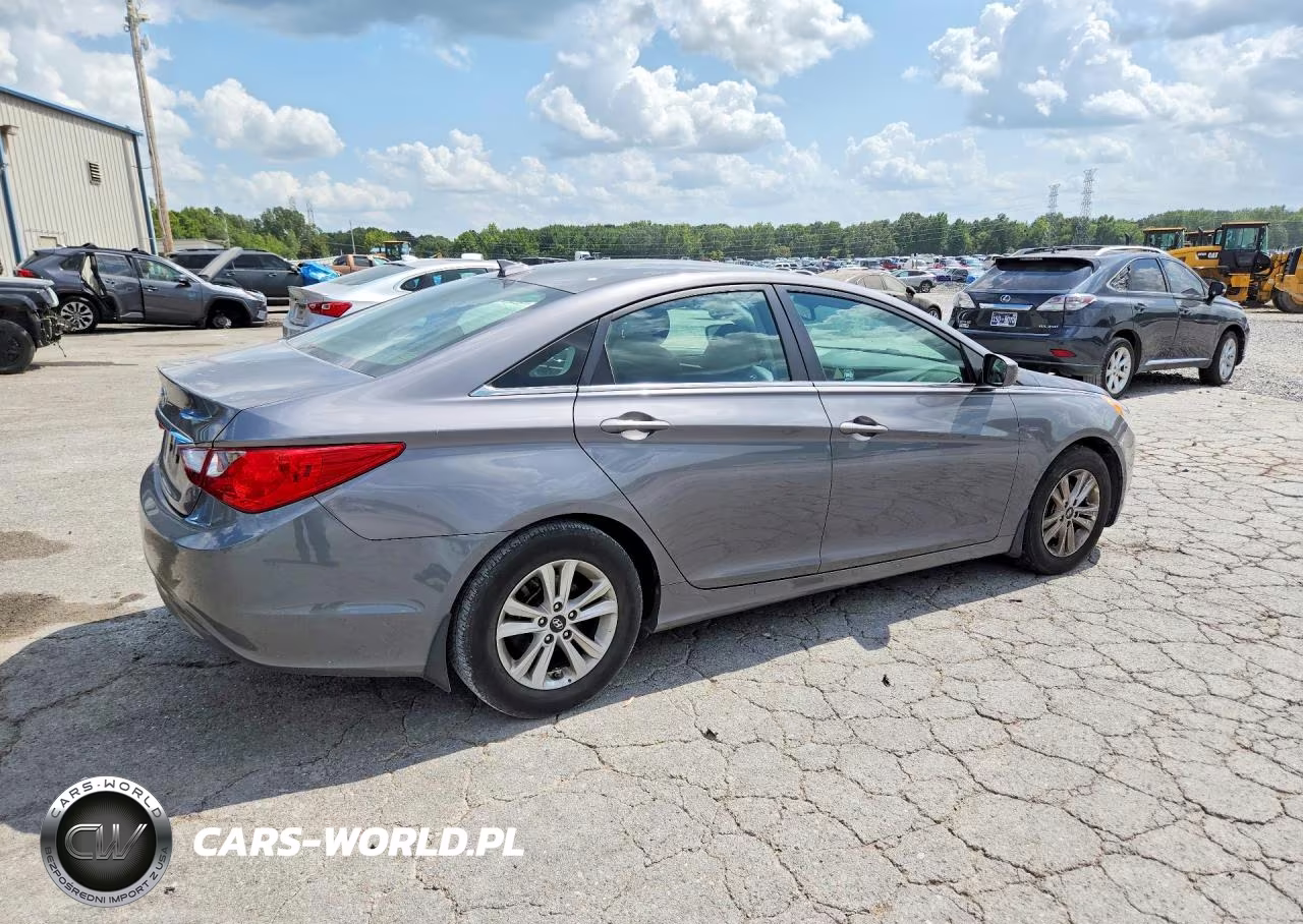 2012 Hyundai Sonata Gls VIN:5NPEB4AC5CH372411 - 3