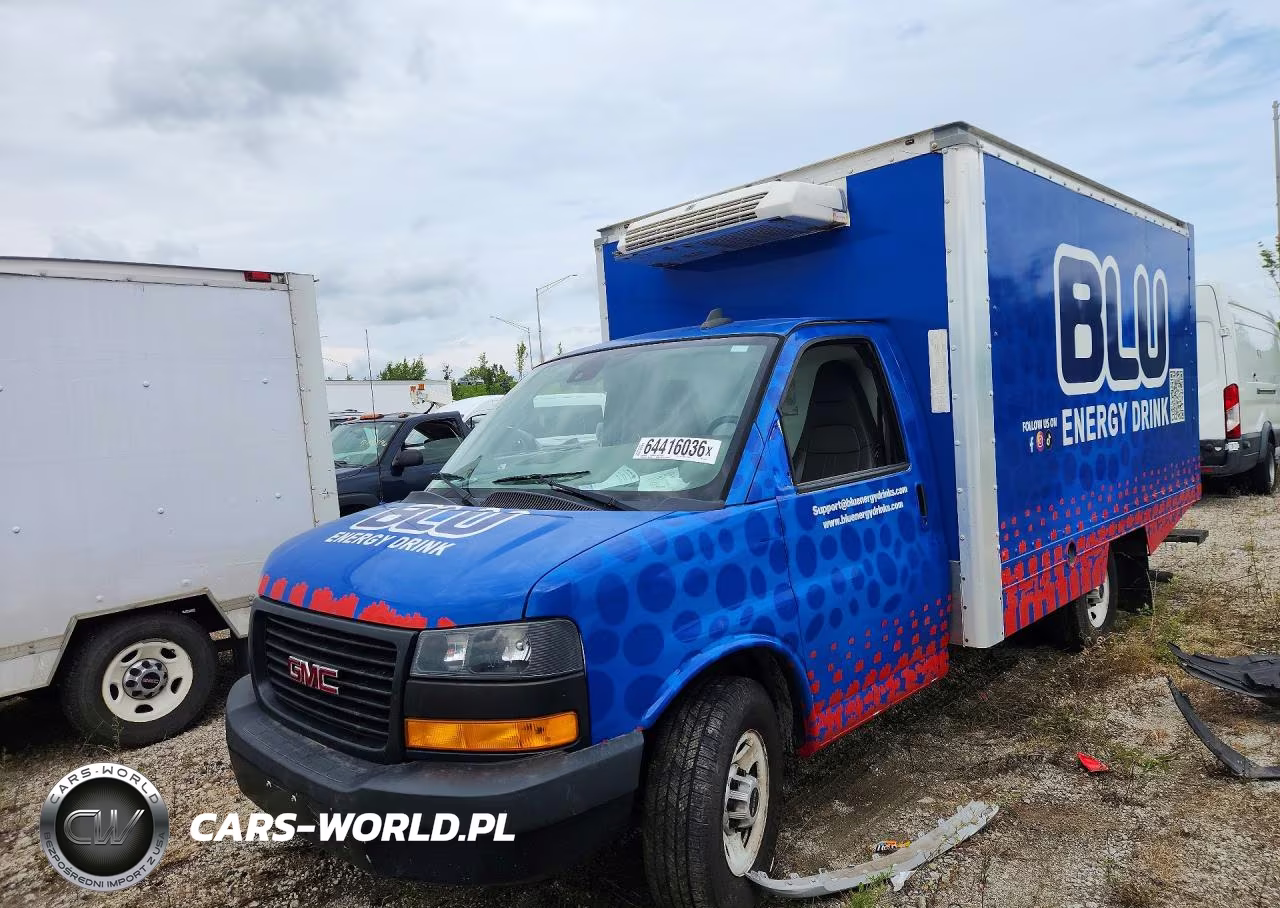 2019 GMC Savana Refrigerated Box Truck VIN:1GD07RFP0K1219537 - 1