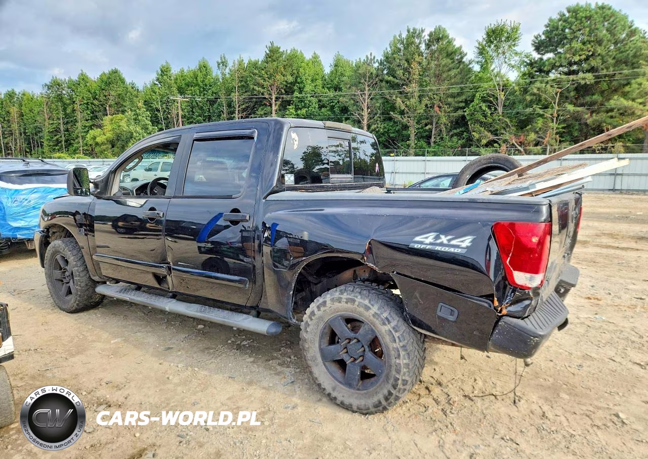 2004 Nissan Titan Xe VIN:1N6AA07B64N586833 - 2