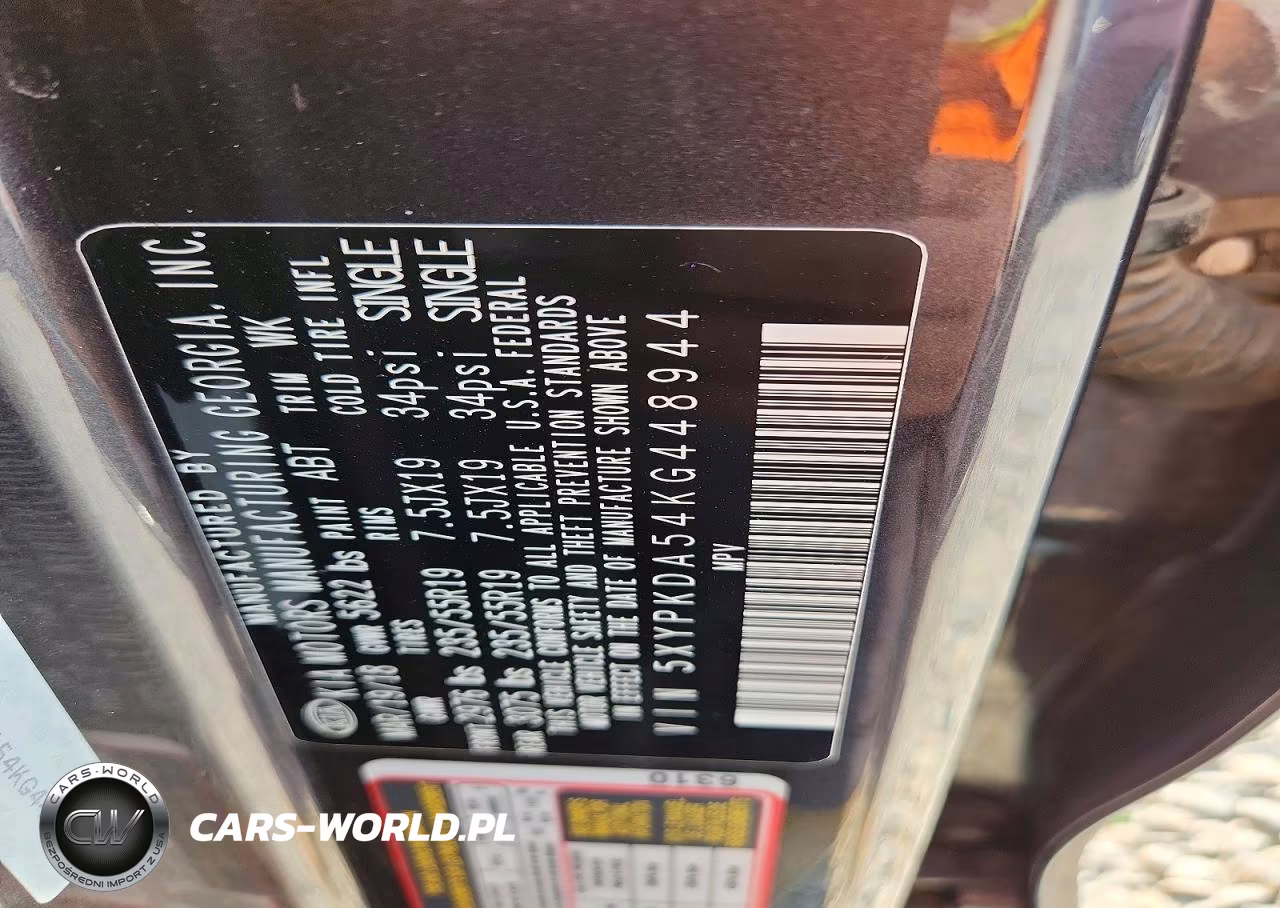 2019 Kia Sorento Sx Limited V6 VIN:5XYPKDA54KG448944 - 14