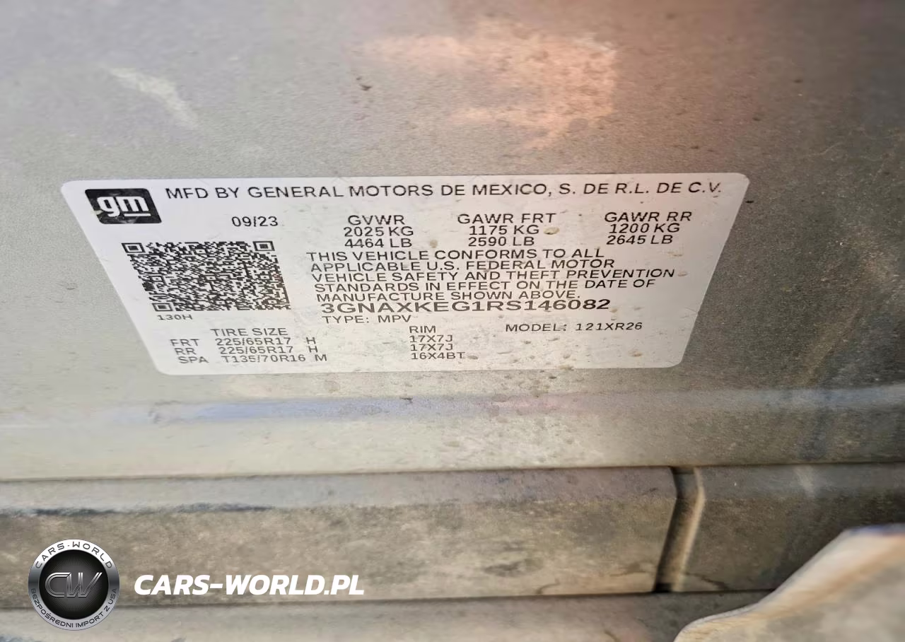 2024 Chevrolet Equinox Lt VIN:3GNAXKEG1RS146082 - 13