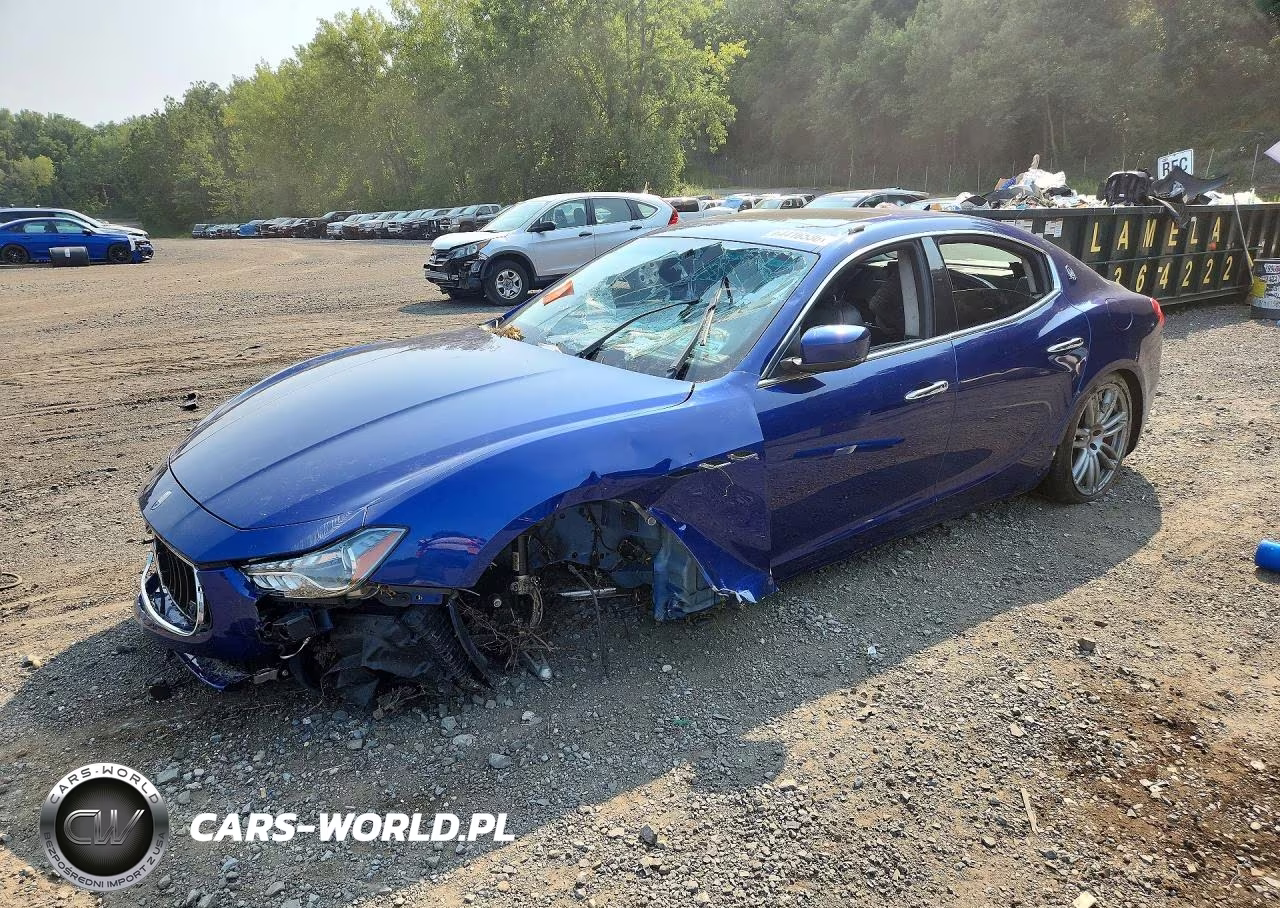 2016 Maserati Ghibli S VIN:ZAM57RTA8G1171122 - 1