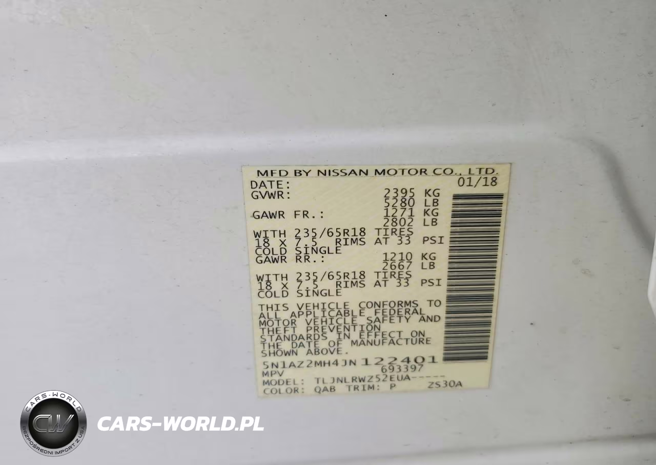 2018 Nissan Murano Sl VIN:5N1AZ2MH4JN122401 - 13