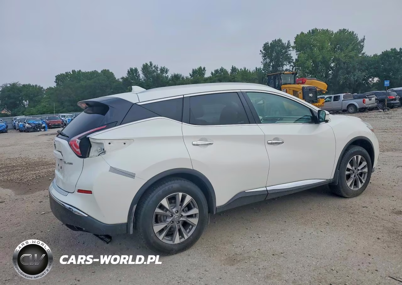 2018 Nissan Murano Sl VIN:5N1AZ2MH4JN122401 - 3