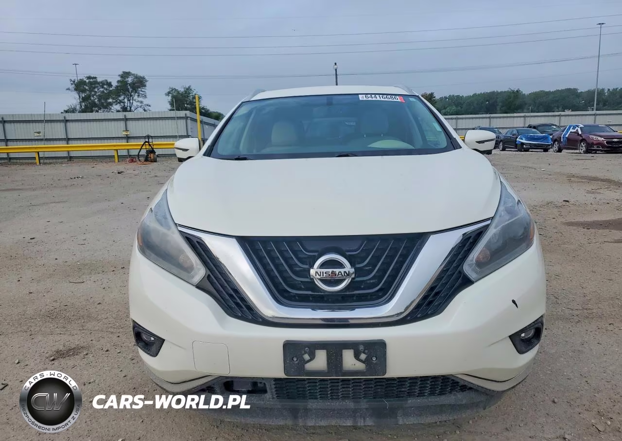 2018 Nissan Murano Sl VIN:5N1AZ2MH4JN122401 - 5