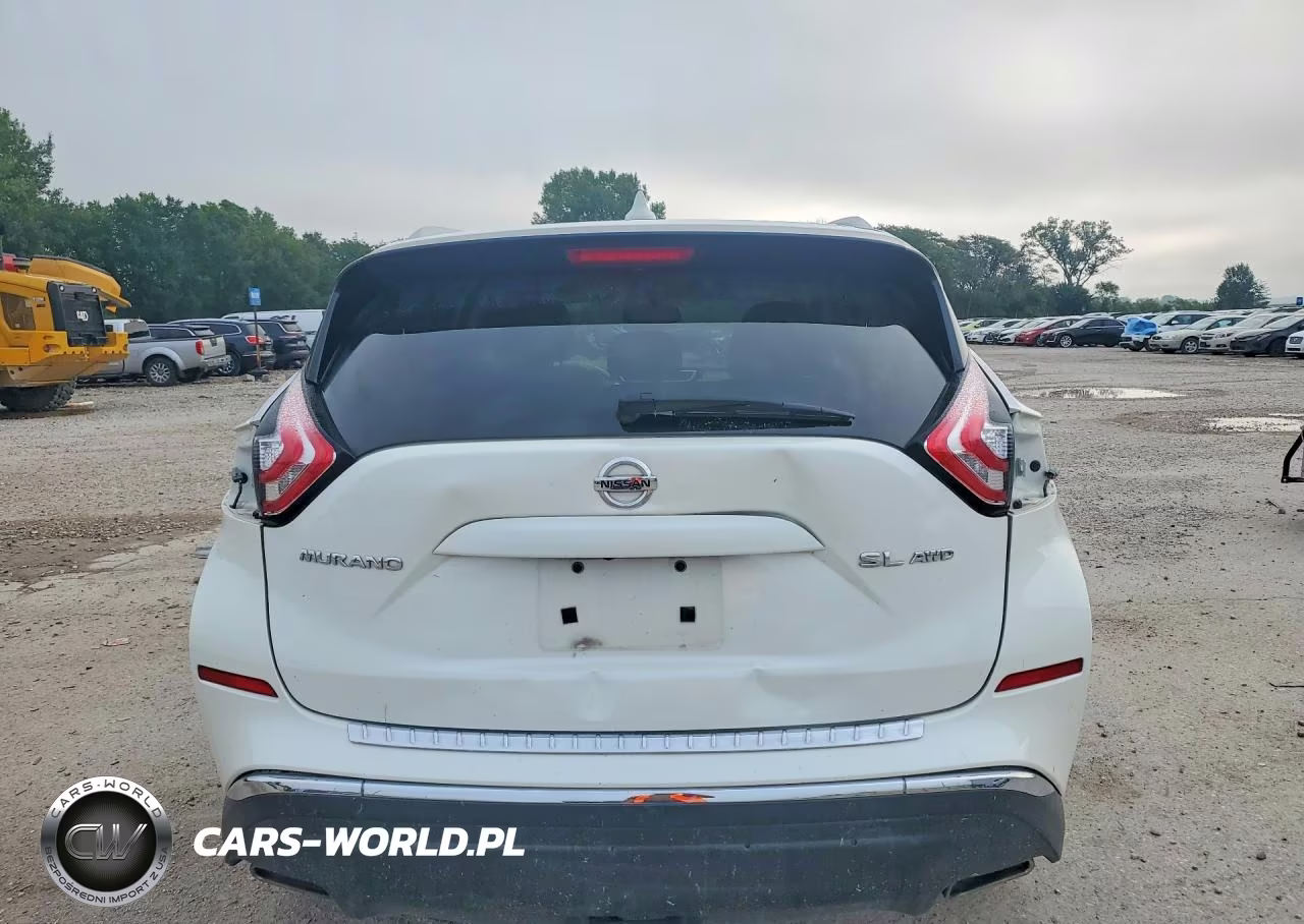 2018 Nissan Murano Sl VIN:5N1AZ2MH4JN122401 - 6