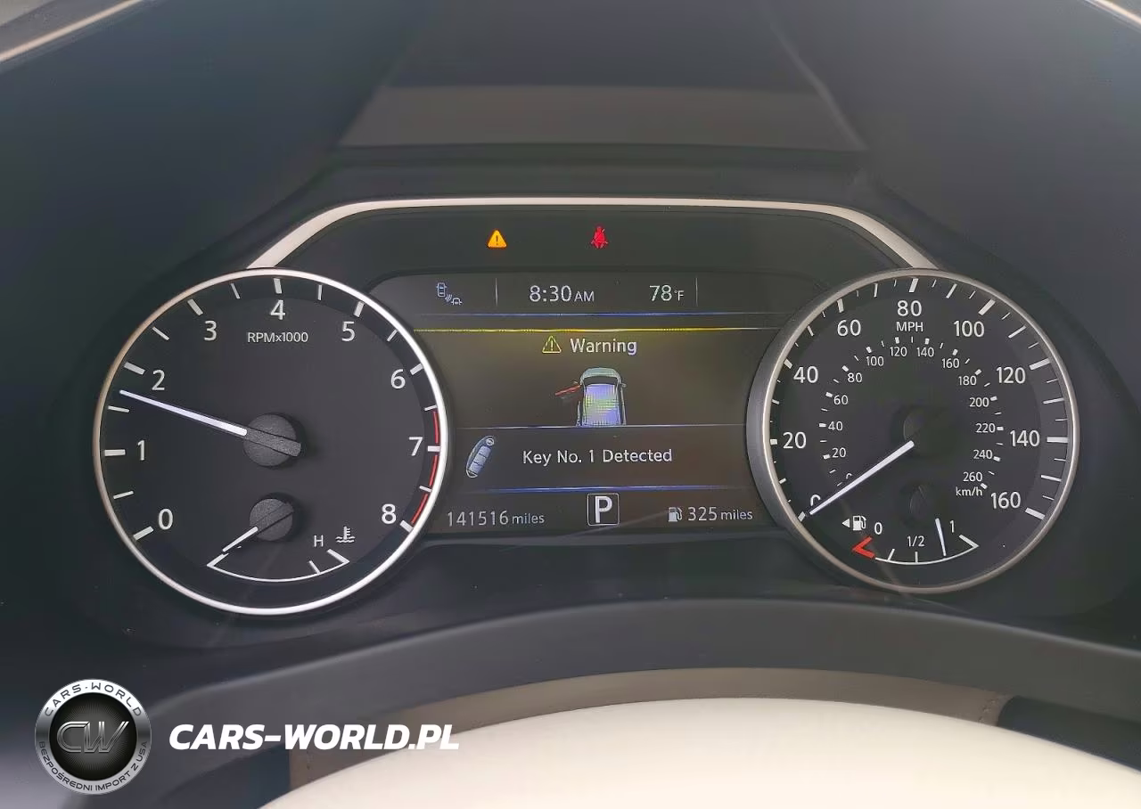 2018 Nissan Murano Sl VIN:5N1AZ2MH4JN122401 - 9