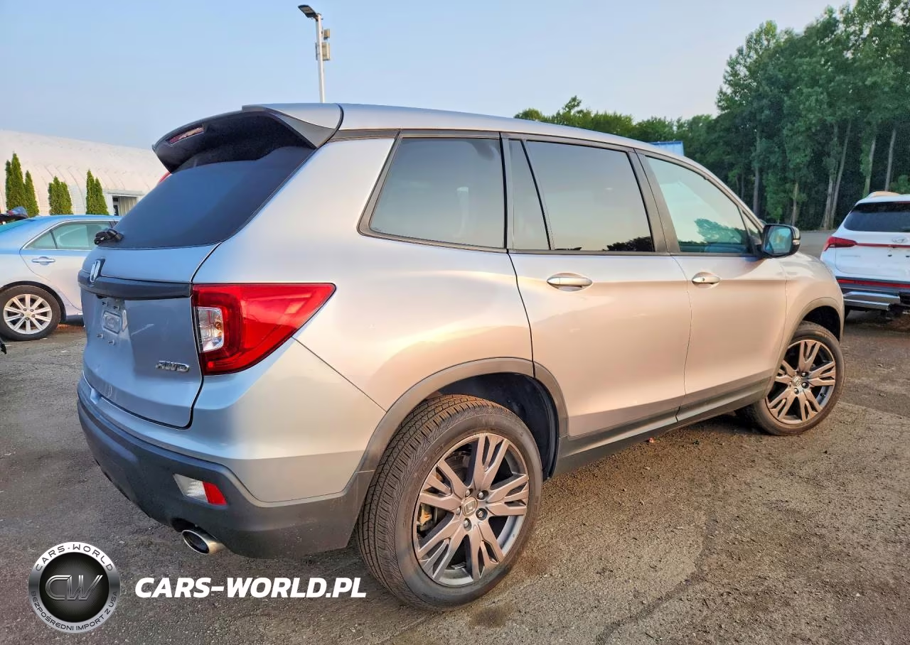 2020 Honda Passport Exl VIN:5FNYF8H58LB011298 - 3