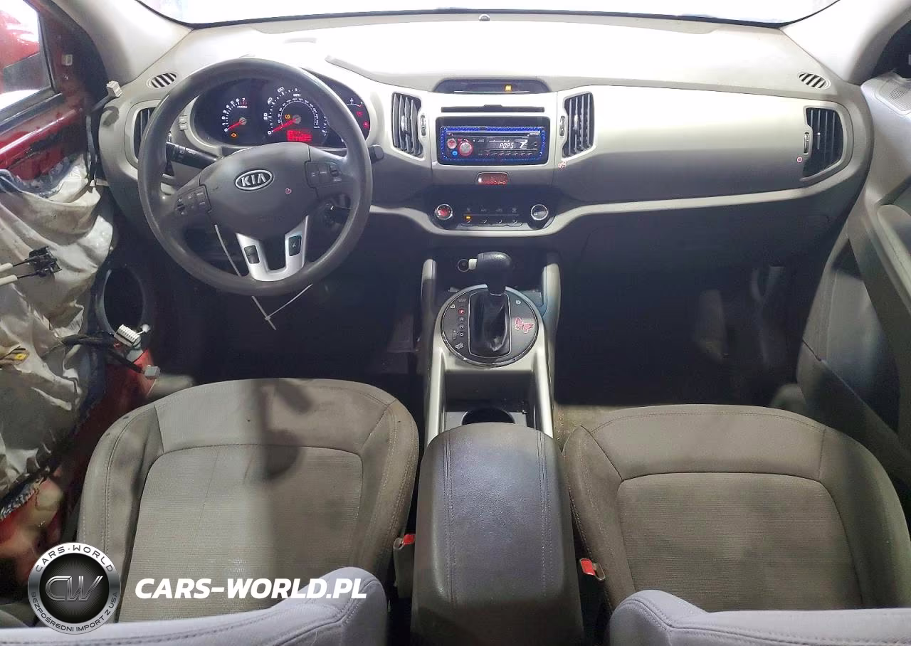 2012 Kia Sportage Lx VIN:KNDPBCA28C7314758 - 8
