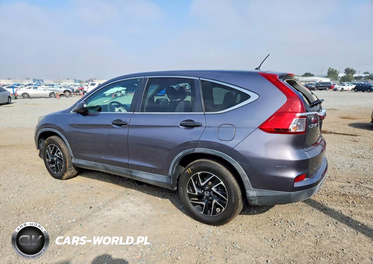 2016 Honda Cr-V Se VIN:2HKRM4H47GH718166 - 2