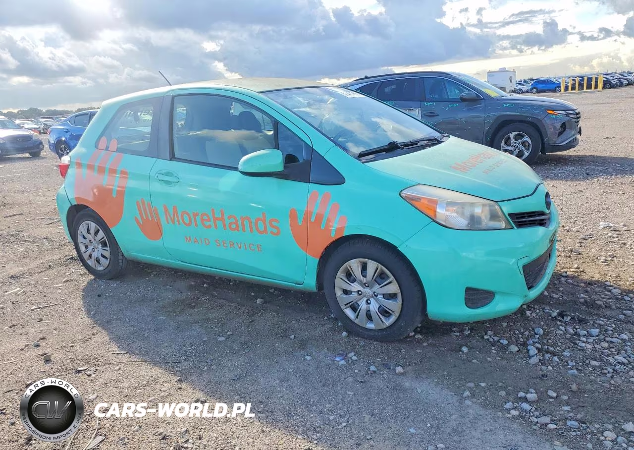 2012 Toyota Yaris 3-Door L VIN:JTDJTUD37CD541132 - 4
