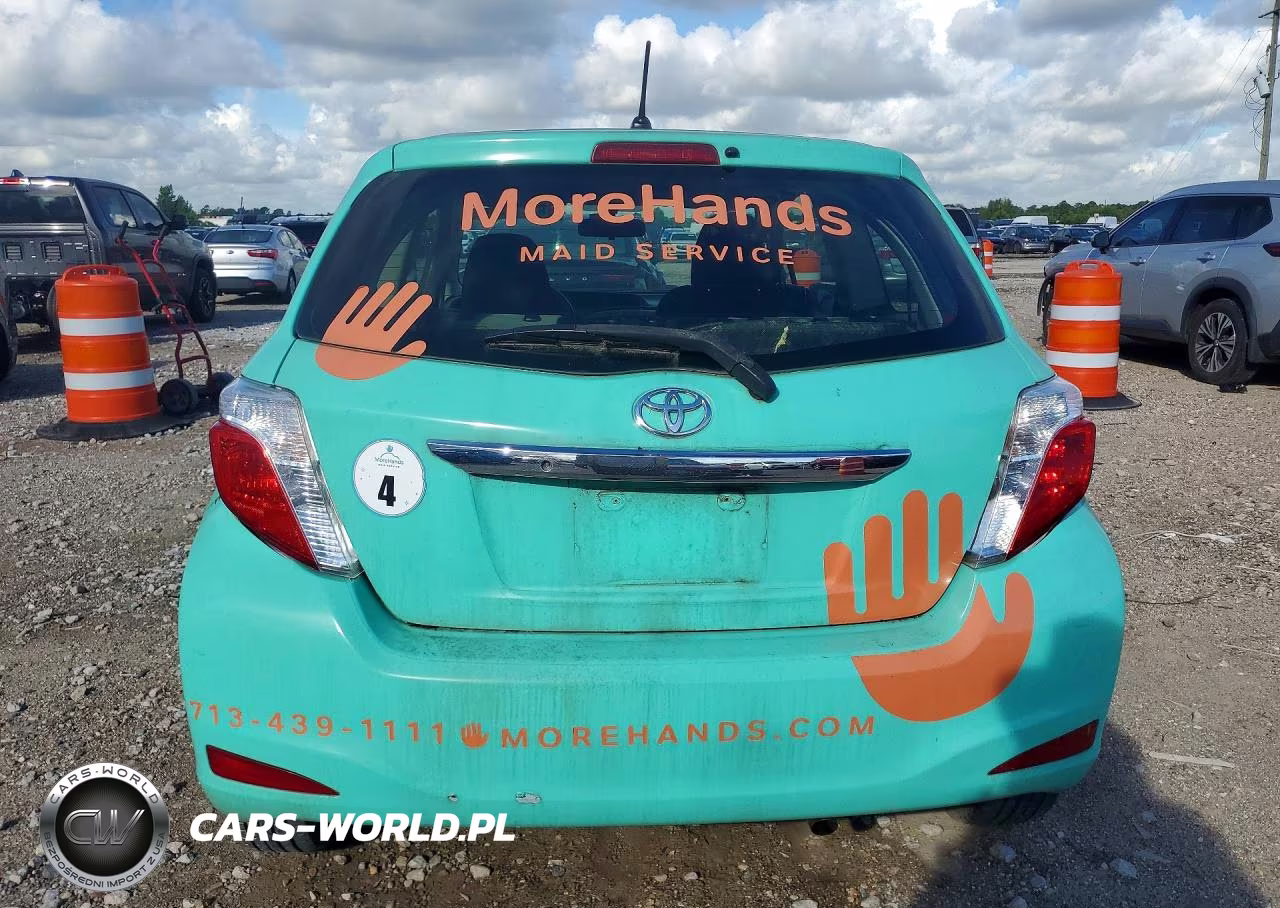 2012 Toyota Yaris 3-Door L VIN:JTDJTUD37CD541132 - 6