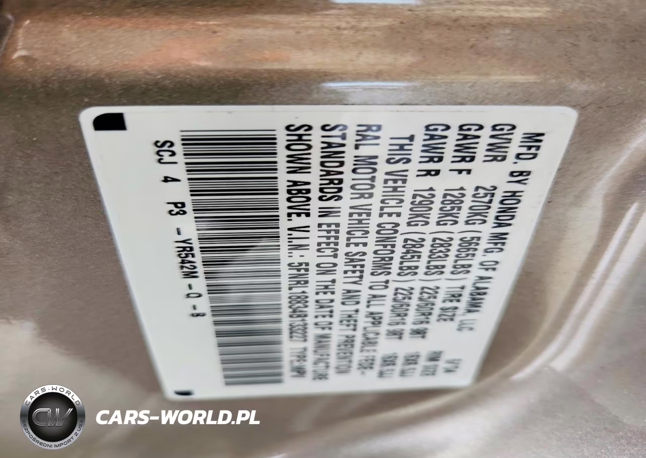 2004 Honda Odyssey Ex VIN:5FNRL18834B133227 - 13