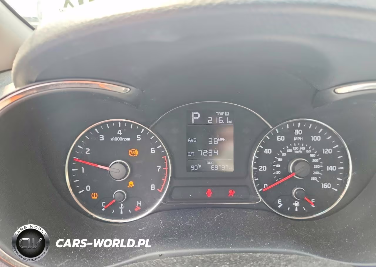 2017 Kia Forte Lx VIN:3KPFK4A71HE115426 - 9